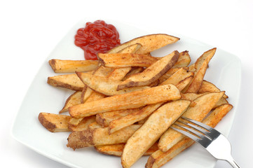 homemade french fries