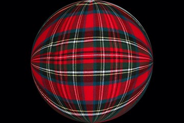 Obraz premium karierter ball 2