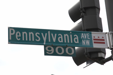 sign pennsylvania road, washington dc