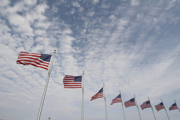 Obraz premium flag of the usa