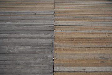 wooden walkway background