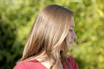 fille aux cheveux longs © AlcelVision