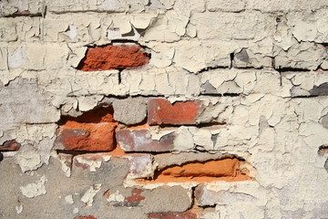 weathered brick wall background