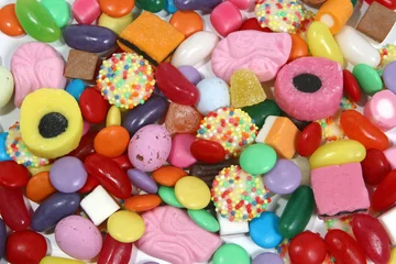Peel and stick wall murals Sweets sweets 4