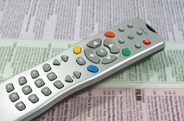 tv remote controller and listings