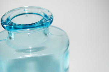 blaue flasche