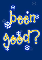 been good christmas card