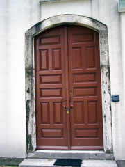 ancient door in topkapi