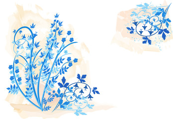 floral background - illustration