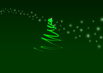 christmas neon green