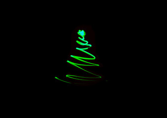 christmas tree neon light