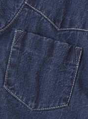 Fototapeta premium jeans jacket's pocket