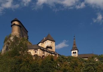 Fototapeta premium orava castle tower detail