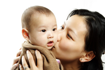 mother and son