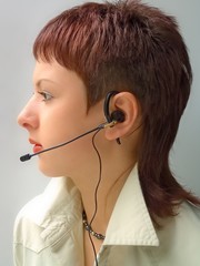 woman operator