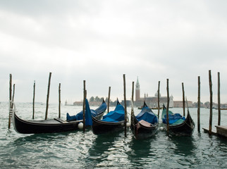 gondolas venice