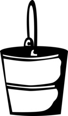 metal bucket