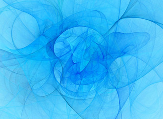 abstract azure shape