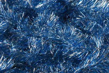 blue and silver garland alpha