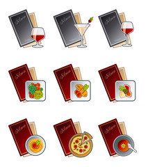 design elements 47c. menu icons set