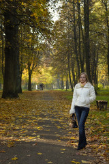 girl in park