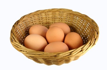 basket of eggs