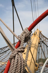 Obraz premium verknotet