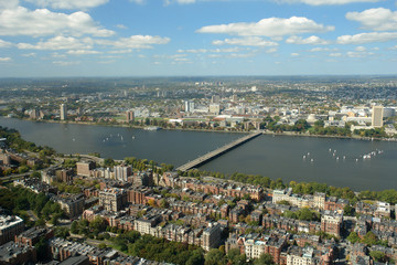 Fototapeta premium view of boston