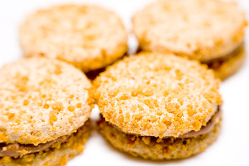 cookies isolated on white background