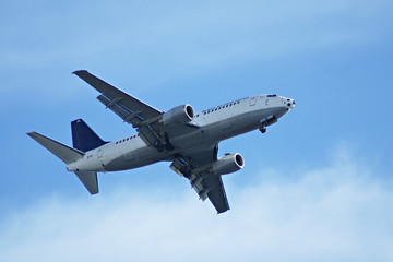 boeing à l'atterrissage