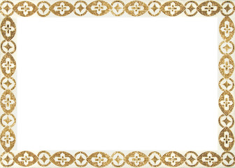 gold frame