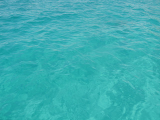 Turquoise Ocean Water Background
