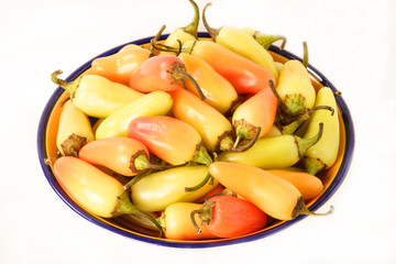 bowl of chile peppers