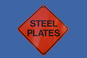 steel plates sign