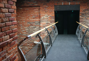 brick bridge interior