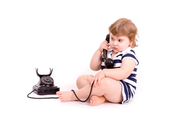 child calling