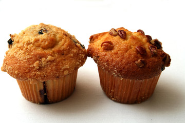 two muffins