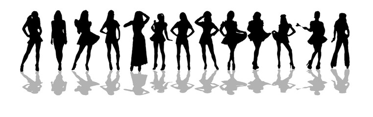 women silhouette