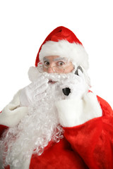 santa cellphone surprise