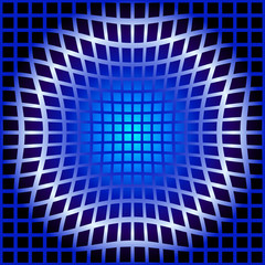 Naklejka premium optical illusion