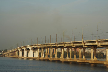 bridge for dnepr river