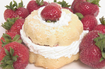 strawberry shortcake pastry