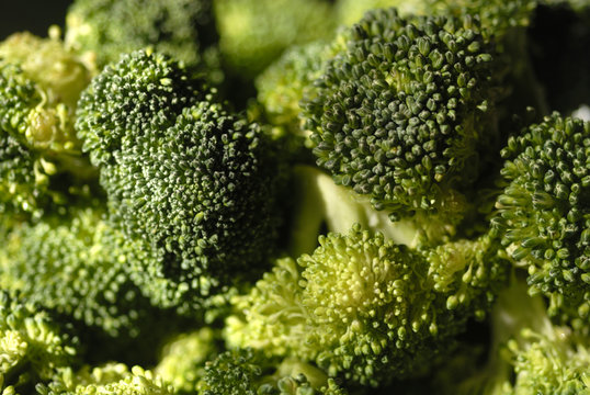  close up of broccoli