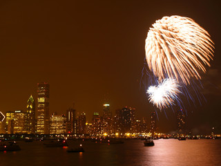 firework in chicago