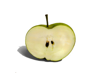 crop of the apple