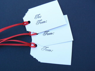 christmas labels/tags