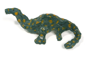 clay dinosaur