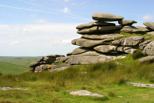 The Cheesewring, Bodmin Moor, Cornwall, Uk