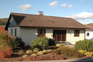 Fototapeta na wymiar dom w Urweiler