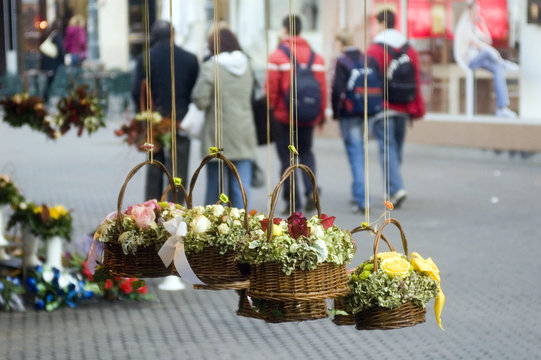 street flowers